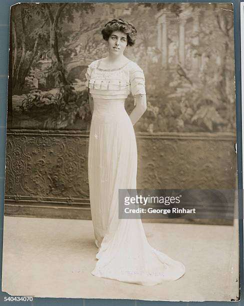 Washington, D. C.: the Next White House Bride. Miss Eleanor Randolph Wilson, youngest daughter of President and Mrs. Woodrow Wilson whose engagement...