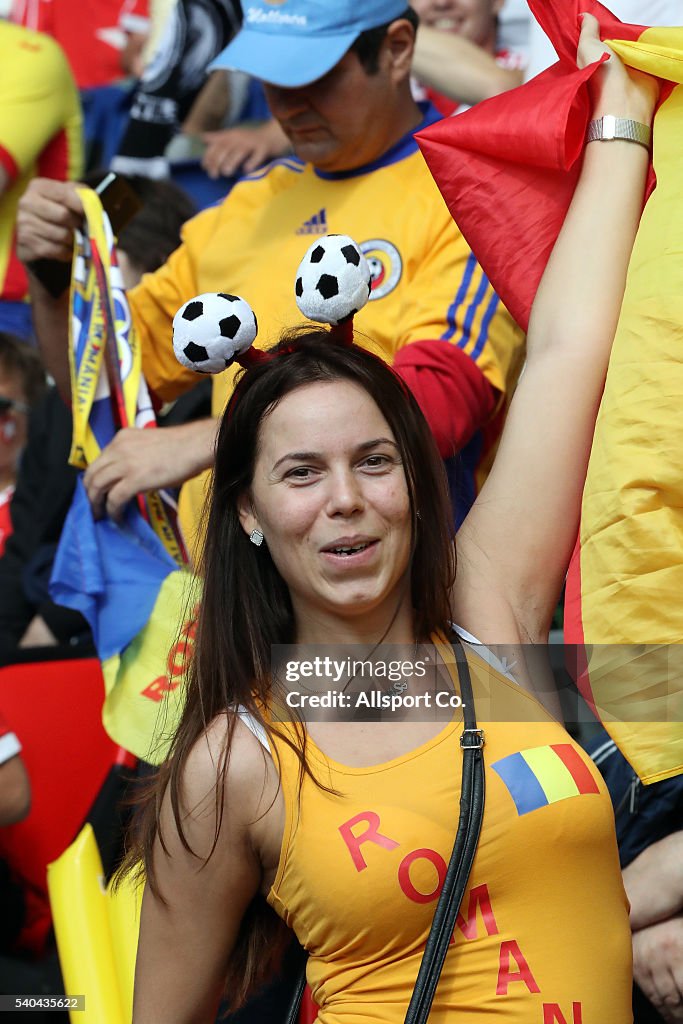 Romania v Switzerland - Group A: UEFA Euro 2016