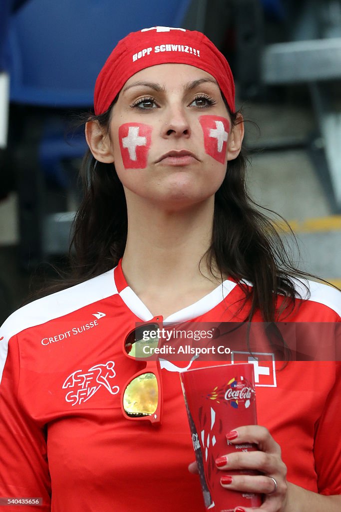 Romania v Switzerland - Group A: UEFA Euro 2016