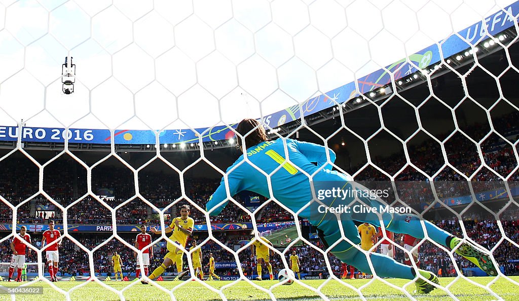 Romania v Switzerland - Group A: UEFA Euro 2016