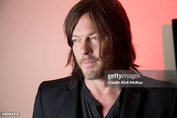 Actor Norman Reedus is photographed for Los Angeles Times on June 2, 2016 in Los Angeles, California. PUBLISHED IMAGE. CREDIT MUST READ: Kirk...