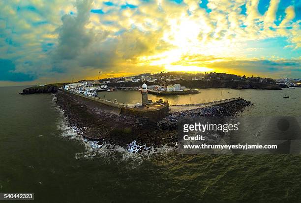 dunmore east harbour - briland stock pictures, royalty-free photos & images