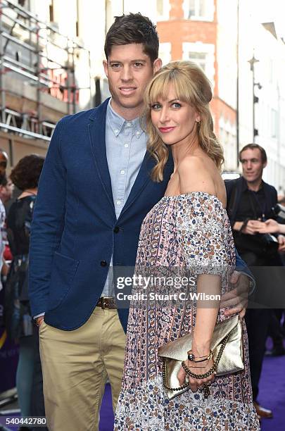 Katherine Kelly attends the Red Carpet arrivals for Disney's New Musical Aladdin at Prince Edward Theatre on June 15, 2016 in London, England.