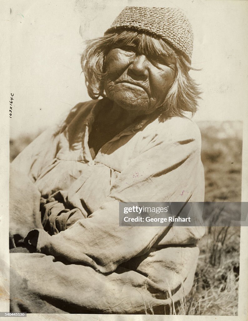 Old Native American Woman