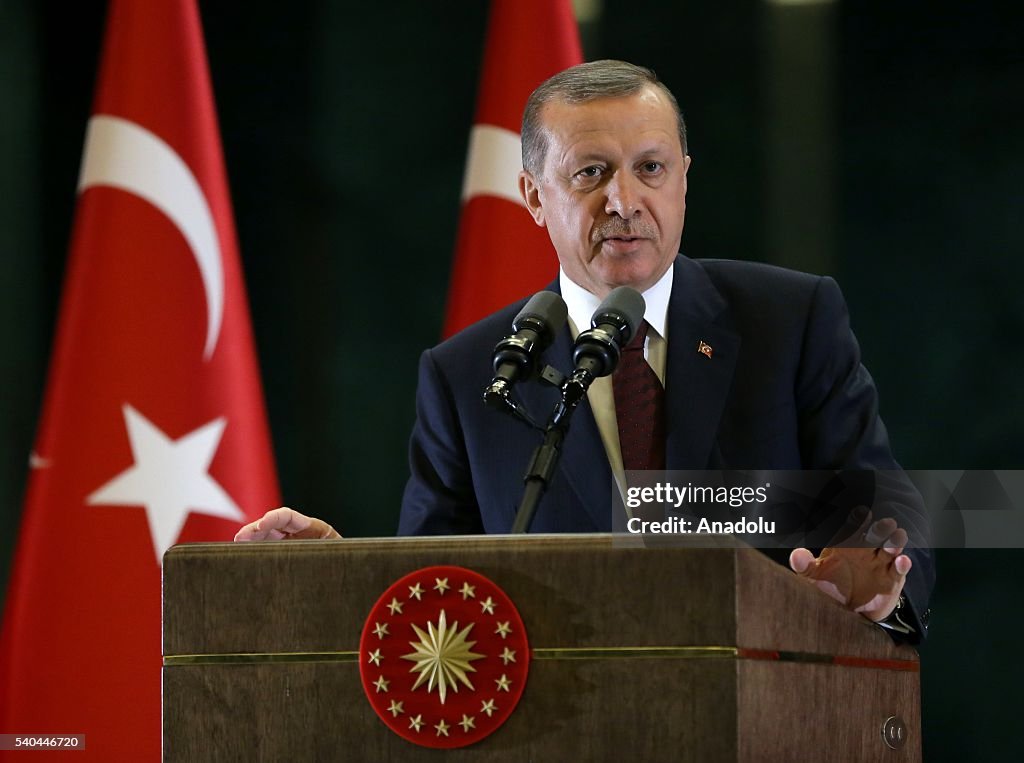 President of Turkey Recep Tayyip Erdogan