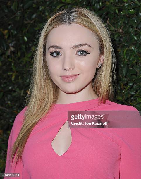 Actress Peyton List arrives at Max Mara Celebrates Natalie Dormer-The 2016 Women In Film Max Mara Face Of The Future at Chateau Marmont on June 14,...