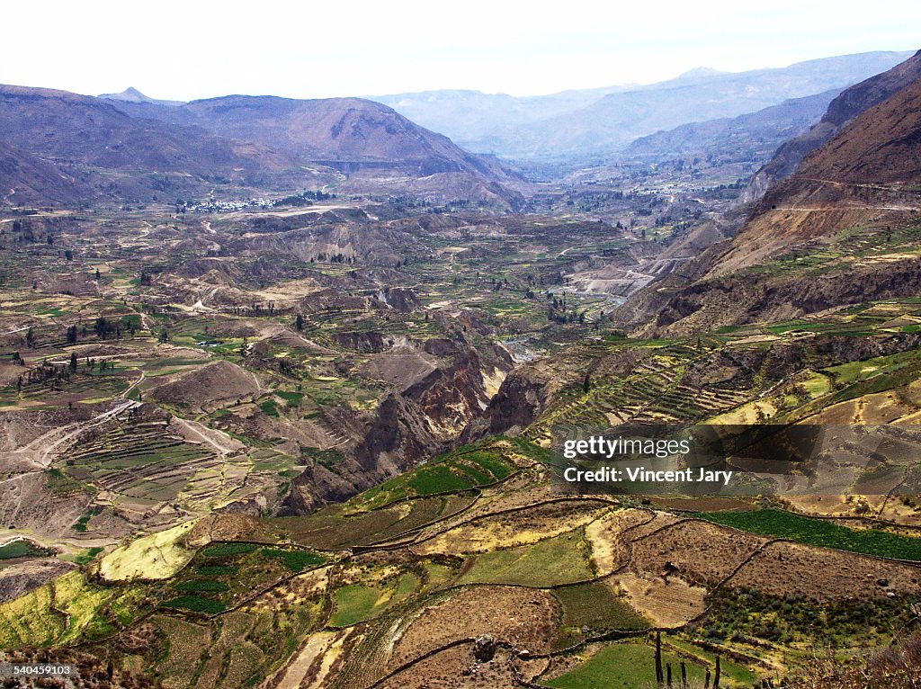 Canyon de la Colca Peru landscape