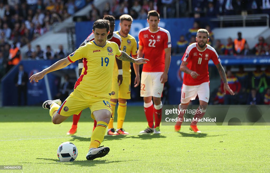 Romania v Switzerland - Group A: UEFA Euro 2016