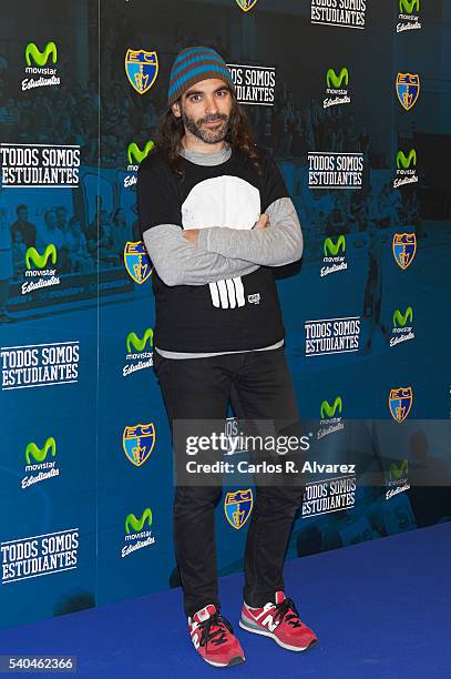 Chema Alonso attends "Todos Somos Estudiantes" Movistar awards at the Telefonica Auditorium on June 15, 2016 in Madrid, Spain.