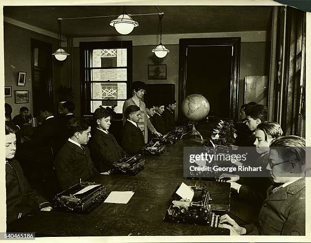 Type Writing Inside 26 Typewriting Class Stock Photos, High-Res Pictures, and Images ...