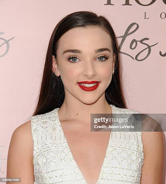 Kendall Vertes attends the House of CB flagship store launch at House Of CB on June 14, 2016 in West Hollywood, California.