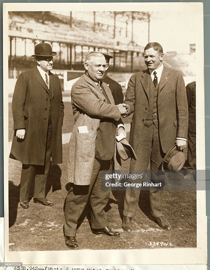 Christy Mathewson with Others