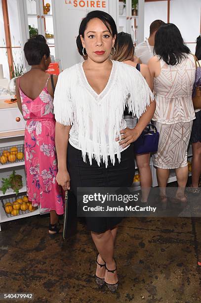 Selenis Leyva attends the Cointreau X Danielle & Jodie Snyder of Dannijo Soirée at Cedar Lake on June 15, 2016 in New York City.