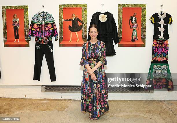 Fashion designer Cynthia Rowley attends the Cynthia Rowley Resort 2017 Presentation at Cynthia Rowley Design Studio on June 15, 2016 in New York City.