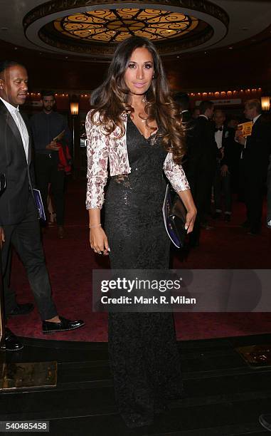 Preeya Kalidas attending the Aladdin press night on June 15, 2016 in London, England.