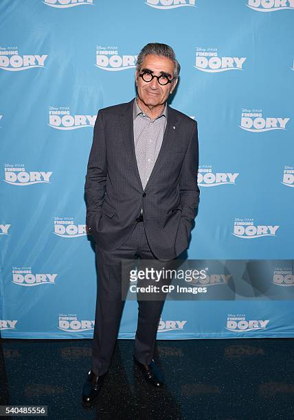 Actor Eugene Levy attends the "Finding Dory" advanced screening at Cineplex Cinemas Yonge-Dundas on June 15, 2016 in Toronto, Canada.