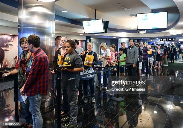 General view of atmosphere at the "Finding Dory" advanced screening at Cineplex Cinemas Yonge-Dundas on June 15, 2016 in Toronto, Canada.