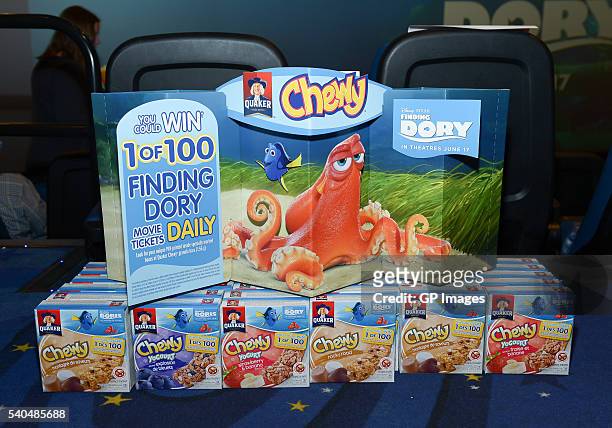 General view of atmosphere at the "Finding Dory" advanced screening at Cineplex Cinemas Yonge-Dundas on June 15, 2016 in Toronto, Canada.