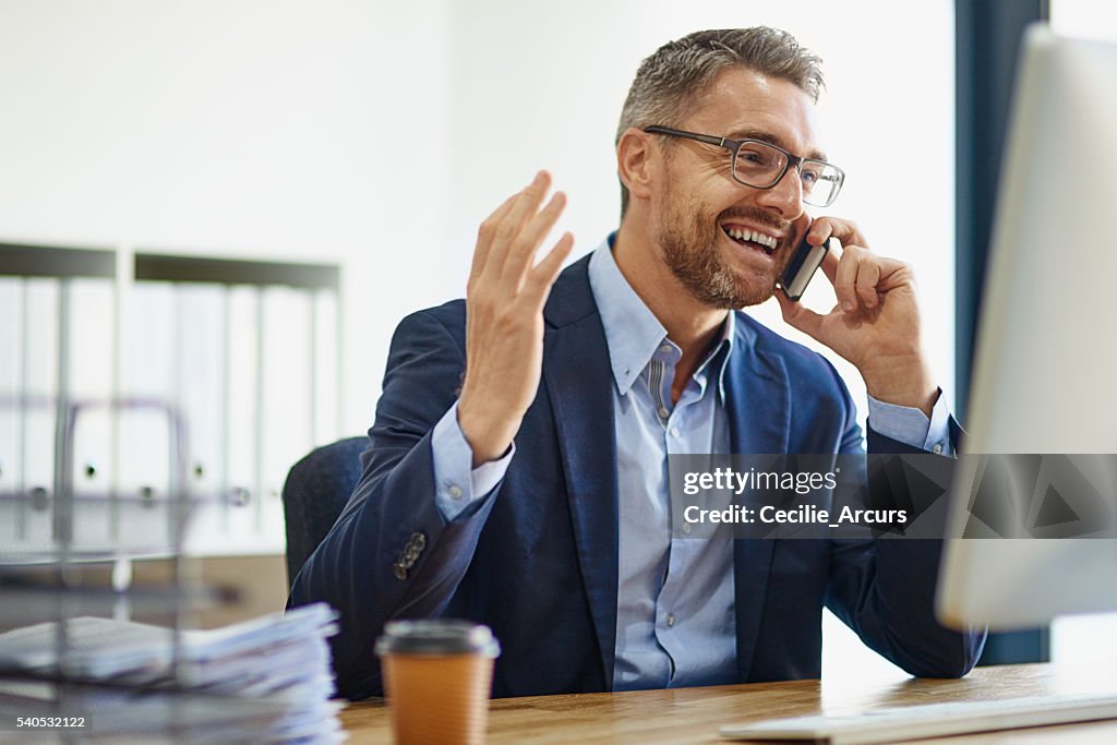 Expanding his empire using technological resources