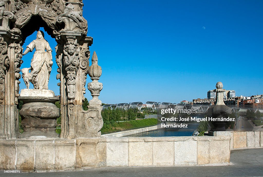 Arganzuela Footbridge, Madrid, Spain