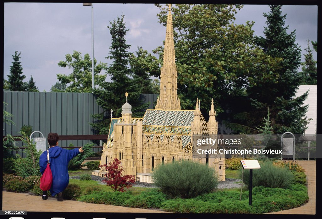 St.Stephen's Church Recreated from Legos