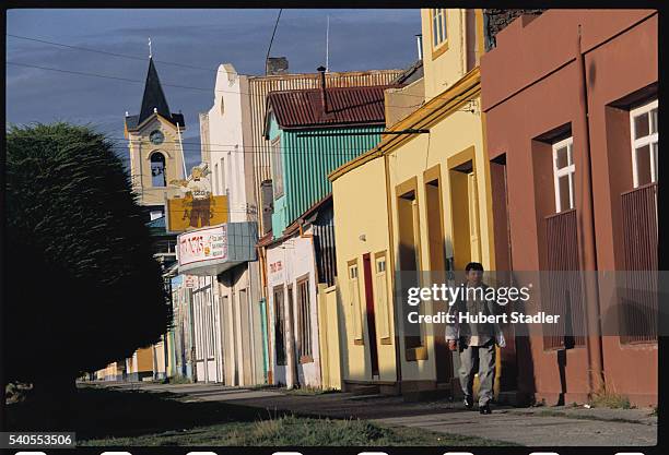 puerto natales - puerto natales stock pictures, royalty-free photos & images