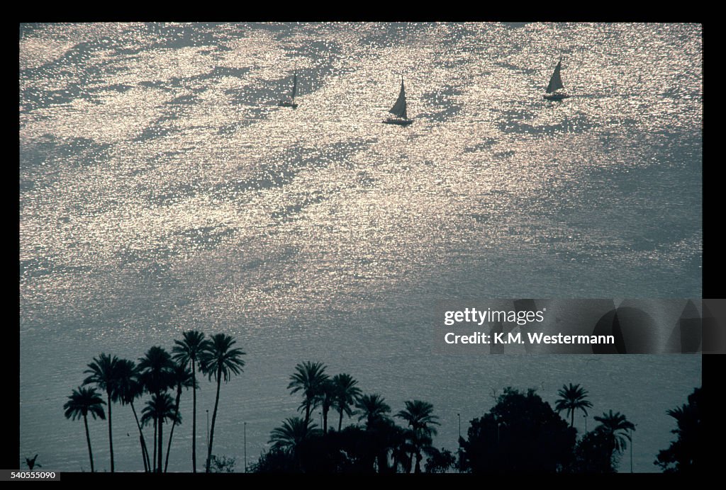 The Nile on the North Shore of Gezira Island