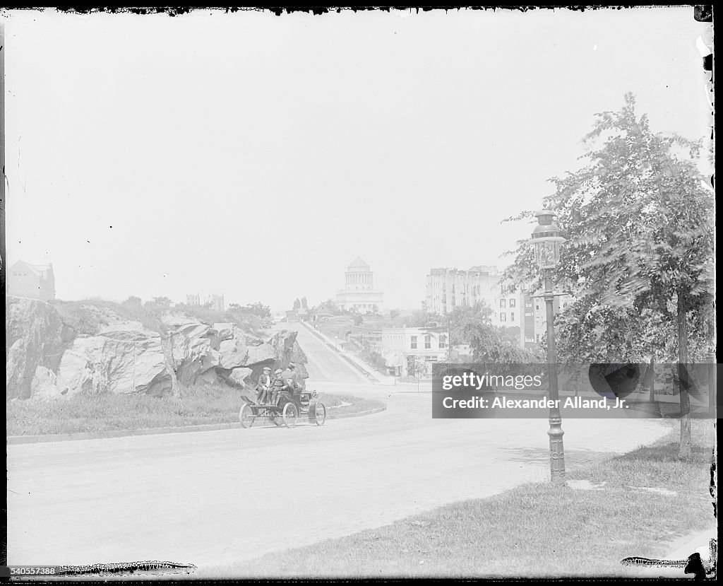 People Traveling on Riverside Drive