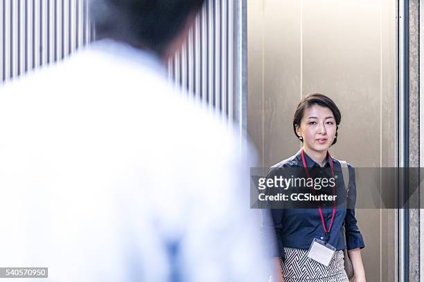 very anxious before job interview - lanyard stock pictures, royalty-free photos & images