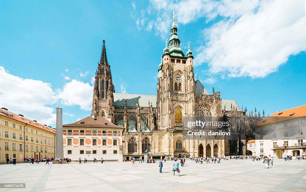 St. Vitus Catedral no Castelo de Praga