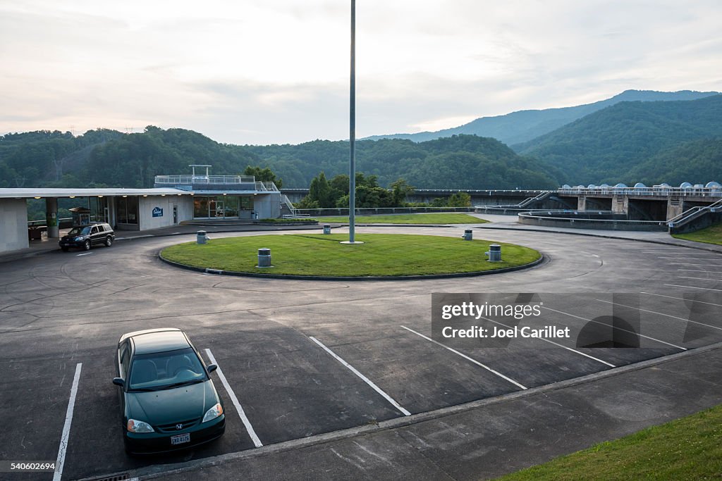 Fontana Dam and Visitors Center in North Carolina