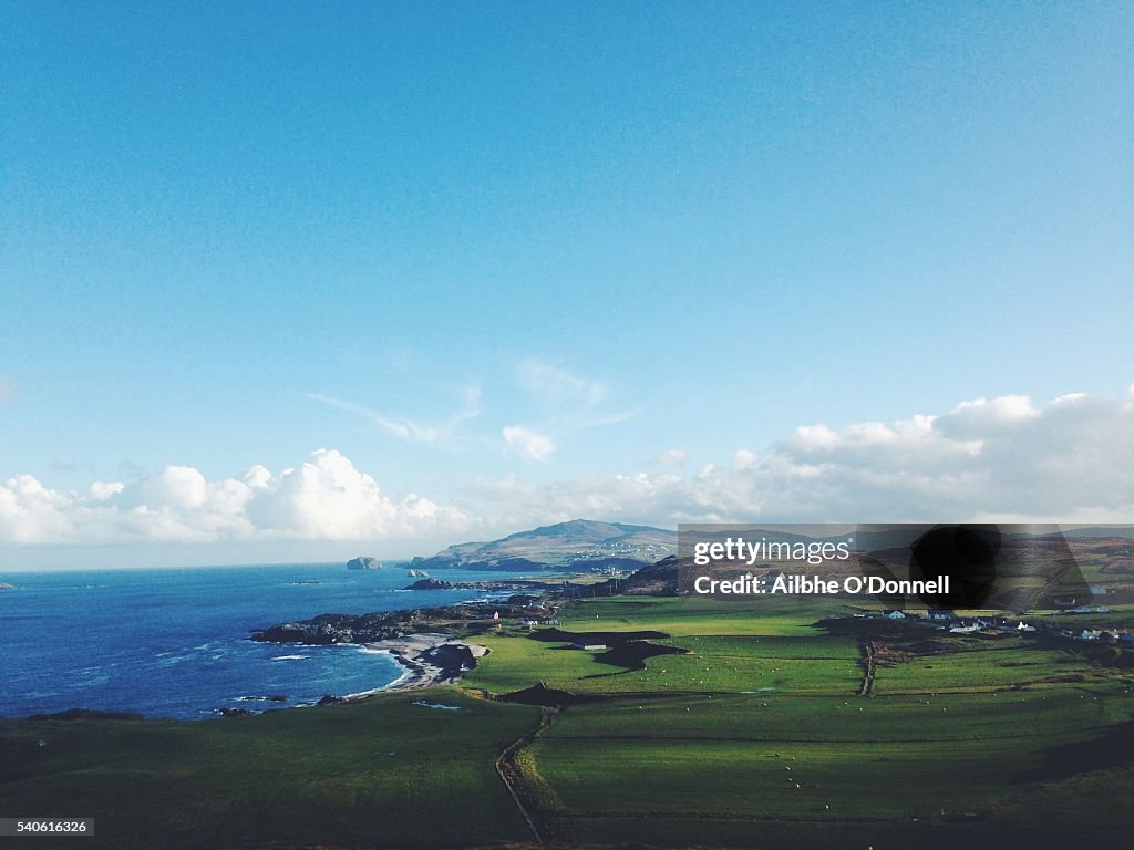 Malin Head, Co Donegal, Ireland, view of Esky Bay