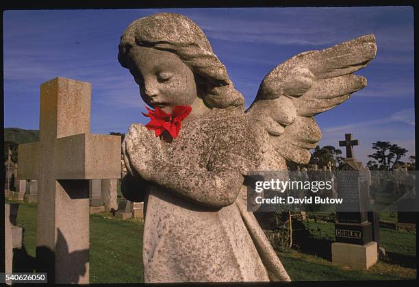 Colma, California: The Greek Cemetery.