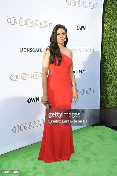 Actress Merle Dandridge attends the premiere of OWN's "Greenleaf" at The Lot on June 15, 2016 in West Hollywood, California.