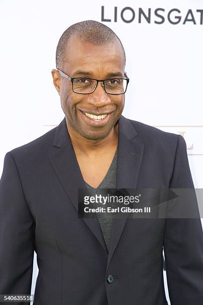 Actor Clement Virgo attends the premiere of OWN's "Greenleaf" at The Lot on June 15, 2016 in West Hollywood, California.