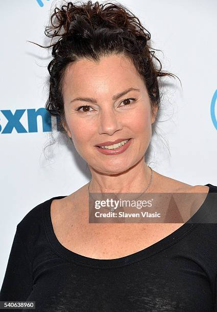 Actress/comedian Fran Drescher visits SiriusXM Studios on June 15, 2016 in New York City.