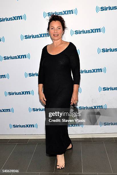 Actress/comedian Fran Drescher visits SiriusXM Studios on June 15, 2016 in New York City.