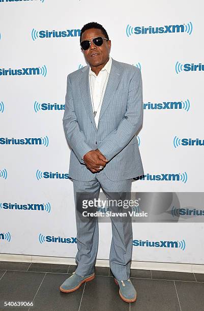 Singer Tito Jackson visits SiriusXM Studios on June 15, 2016 in New York City.