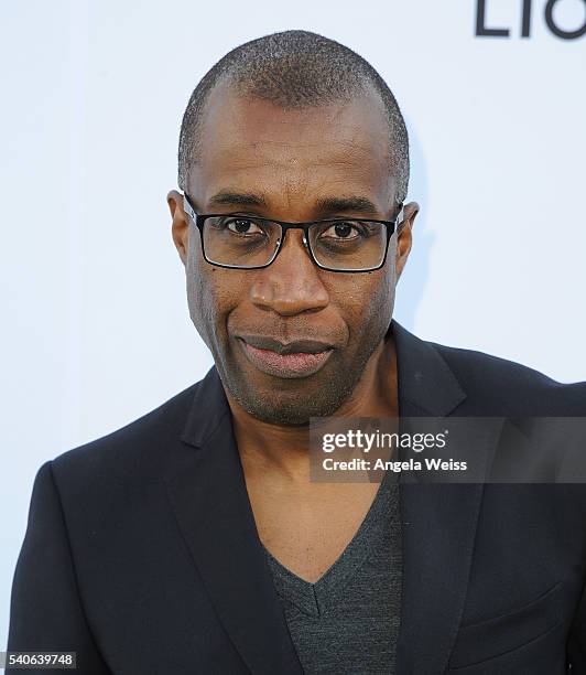 Actor Clement Virgo arrives at the premiere of OWN's "Greenleaf" at The Lot on June 15, 2016 in West Hollywood, California.
