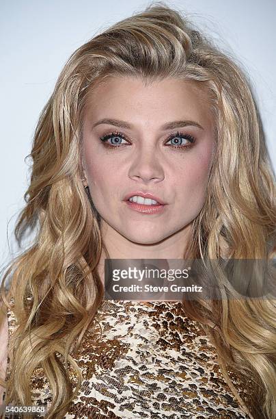 Natalie Dormer arrives at the Women In Film 2016 Crystal + Lucy Awards Presented By Max Mara And BMW at The Beverly Hilton Hotel on June 15, 2016 in...