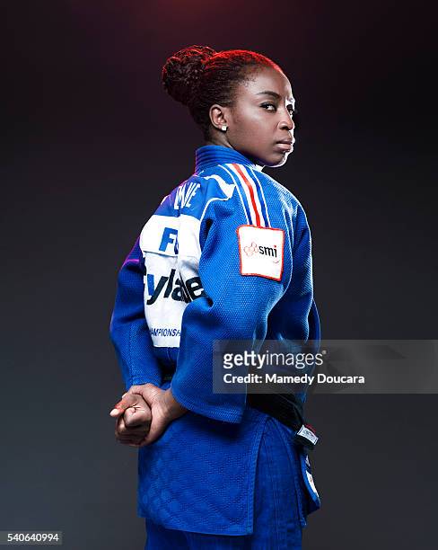 French judoka Gevrise Emane is photographed for Self Assignment on November 5, 2014 in Paris, France.