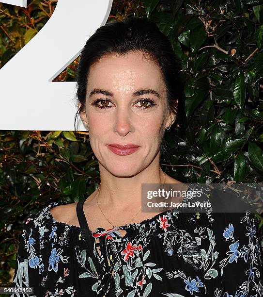 Actress Lindsay Sloane attends Take-Two's annual E3 kickoff party at Cecconi's Restaurant on June 13, 2016 in Los Angeles, California.