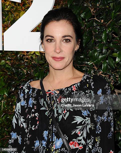 Actress Lindsay Sloane attends Take-Two's annual E3 kickoff party at Cecconi's Restaurant on June 13, 2016 in Los Angeles, California.