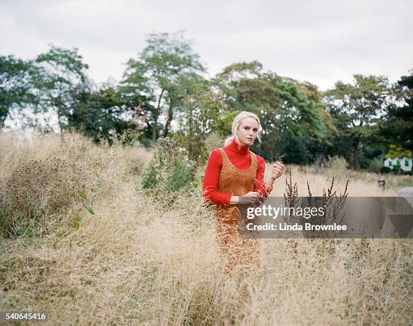 Vanderham Actor Joanna Vanderham is photographed for Vogue on September 13 ...