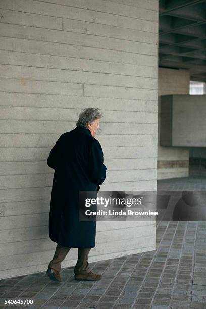 Playwright Tom Stoppard is photographed for the New Statesman on January 28, 2015 in London, England.