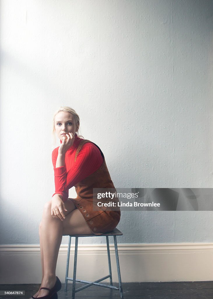 Vanderham Actor Joanna Vanderham is photographed for Vogue on September 13 ...