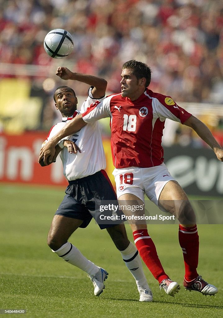 EURO 2004: England v Switzerland