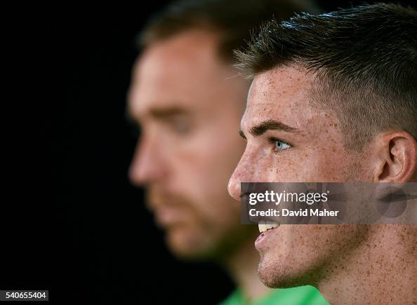 Republic of Ireland Press Conference at UEFA Euro 2016 Republic of Ireland Press Conference at UEFA Euro 2016