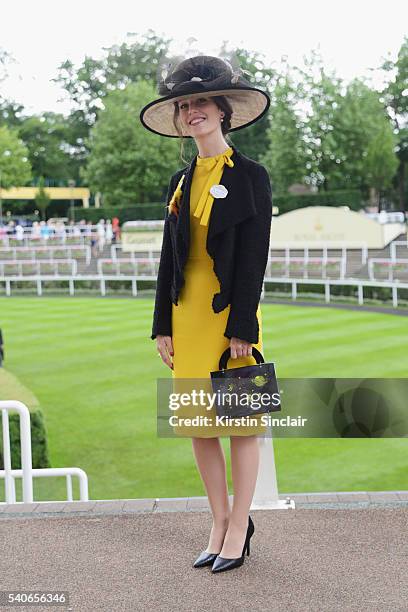 Irene Rosell attends day 3 of Royal Ascot at Ascot Racecourse on June 16, 2016 in Ascot, England.