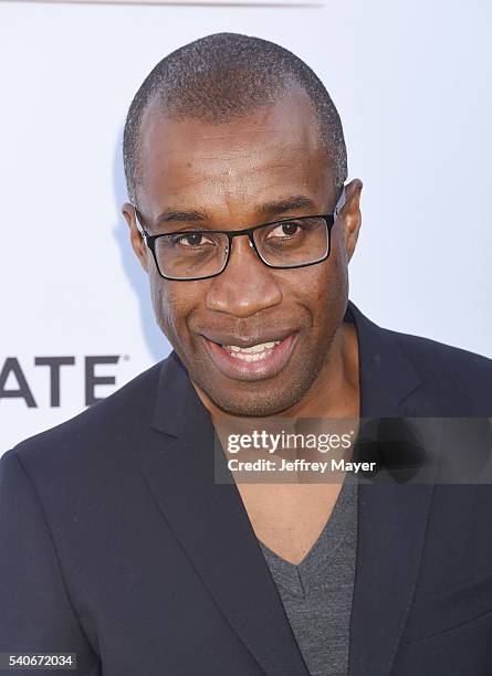 Actor Clement Virgo arrives at the premiere of OWN's 'Greenleaf' at The Lot on June 15, 2016 in West Hollywood, California.